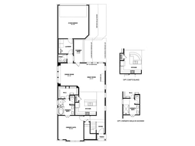 Primary bedroom at 217 Rock Daisy Trl - 3 bed 2 bath home