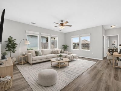 Living area at 219 Roaming Dr - 4 bed 2 bath home