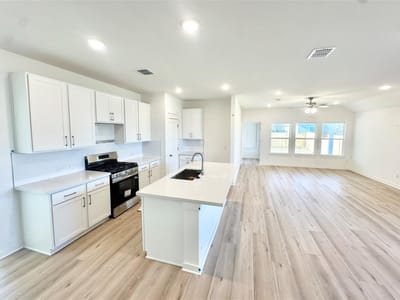 Living area at 220 Oriole St - 4 bed 2 bath home