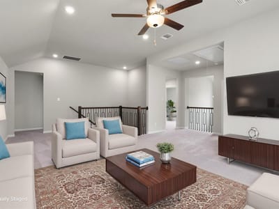 Primary bedroom at 221 Comet Pointe Dr - 5 bed 4 bath home
