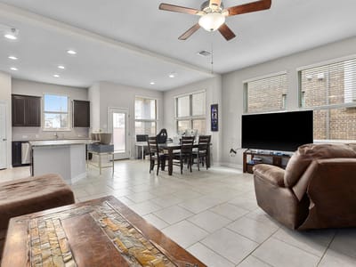 Primary bedroom at 2210 Dillon Pond LN Unit #B - 3 bed 2 bath home
