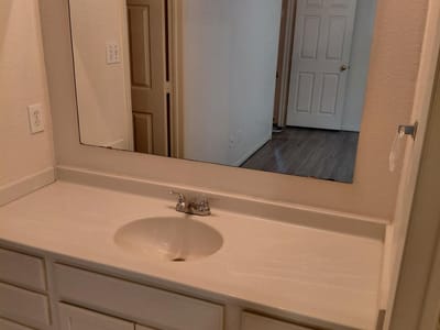 Bathroom at 2218 Katy Ln - Smith Branch Park, Georgetown, TX
