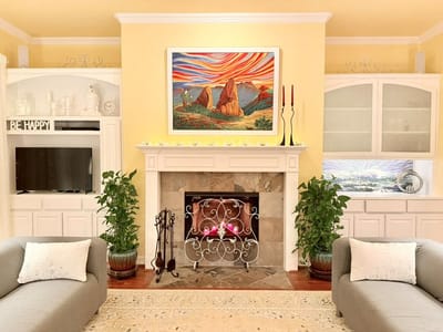 Primary bedroom at 2221 Rio Brisas CV - 4 bed 2 bath home