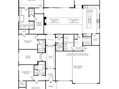 Living area at 229 Alpine Crossing DR - 4 bed 3 bath home