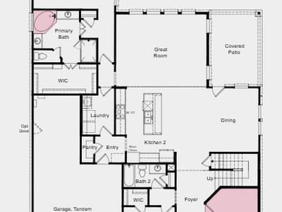 Living area at 229 Belanger Canyon DR - 4 bed 3 bath home