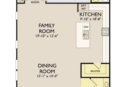 Kitchen at 229 Leeland Dr - 4 bed 3 bath home