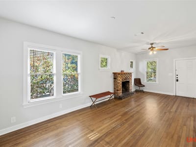 Primary bedroom at 2301 W 10th St - 5 bed 3 bath home