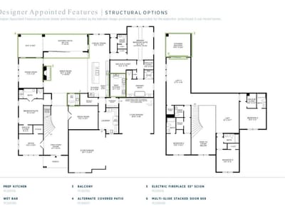 Primary bedroom at 2321 Council Springs PASS - 5 bed 5 bath home