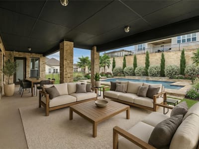 Living area at 2324 Bel Paese BND - 5 bed 4 bath home