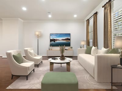 Living area at 233 Adams St - 3 bed 3 bath home