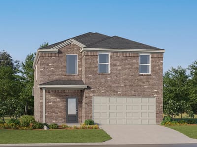 Living area at 23400 Flickering Sky Dr - 4 bed 2 bath home