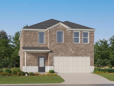 Primary bedroom at 23400 Flickering Sky Dr - 4 bed 2 bath home