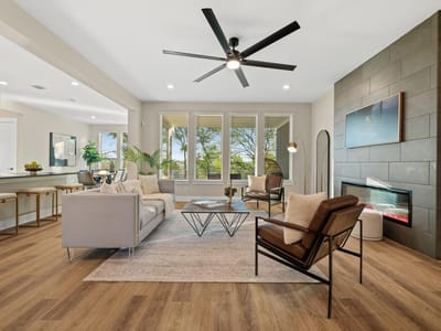 Living area at 2345 Beebalm ST - 4 bed 3 bath home