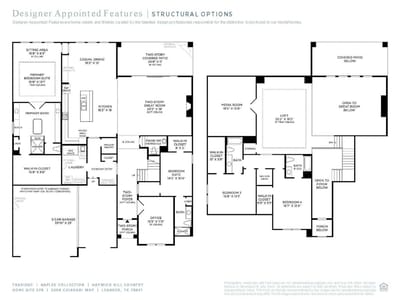 Living area at 2508 Chiavari WAY - 4 bed 4 bath home