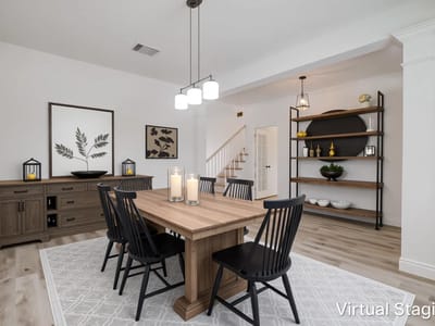 Living area at 2624 Lou John ST - 4 bed 3 bath home