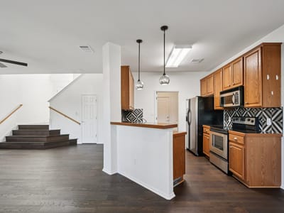 Living area at 2632 Century Park Blvd Unit #72 - 2 bed 2 bath home