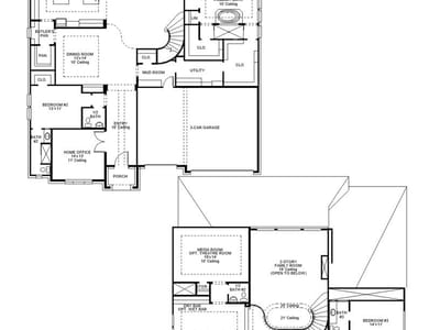 Living area at 289 Jates Field Bnd - 5 bed 5 bath home