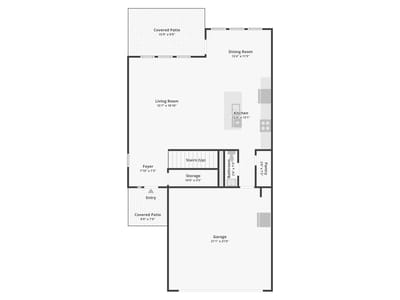 Primary bedroom at 2903 Bronx Dr - 4 bed 2 bath home