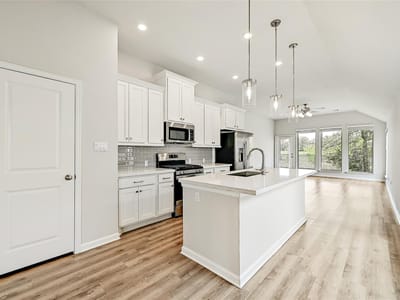 Living area at 305 Banyon DR - 3 bed 2 bath home