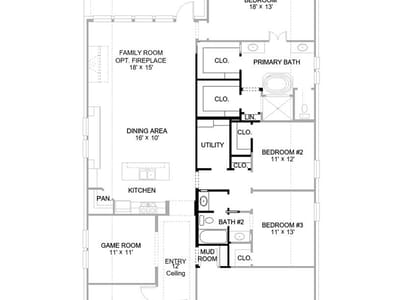 Kitchen at 305 Rock Daisy Trl - 3 bed 2 bath home