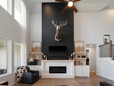 Living area at 311 Bear Oak St - 4 bed 3 bath home