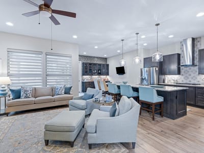 Living area at 317 Skyflower Dr - 3 bed 2 bath home