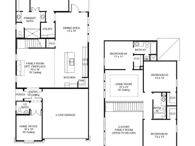 Kitchen at 319 Blue Summit BND - 4 bed 3 bath home