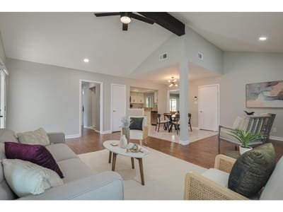 Primary bedroom at 3203 Foster LN - 4 bed 2 bath home