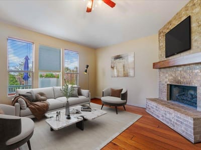 Primary bedroom at 324 Bloomsbury Dr - 4 bed 2 bath home