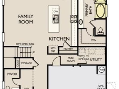 Primary bedroom at 329 Willow Heights Dr - 5 bed 3 bath home
