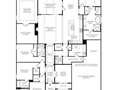 Living area at 335 Lavaca DR - 4 bed 4 bath home