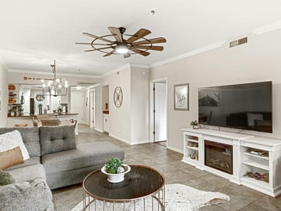 Primary bedroom at 3404 American DR Unit #2106 - 2 bed 2 bath home