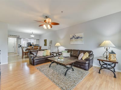 Living area at 3404 American DR Unit #3208 - 2 bed 2 bath home