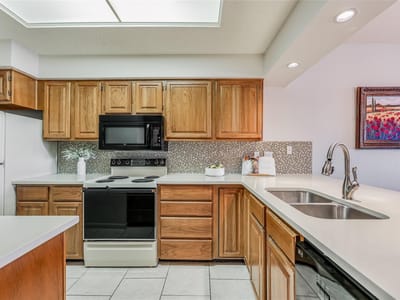 Primary bedroom at 3404 American DR Unit #3224 - 2 bed 2 bath home