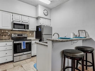 Primary bedroom at 3404 American DR Unit #3300 - 1 bed 1 bath home