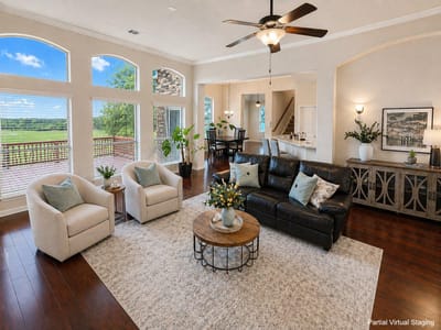 Living area at 3526 Aquamarine Dr - 4 bed 3 bath home