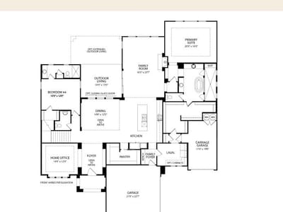 Living area at 366 Crosswater Ln - 5 bed 5 bath home