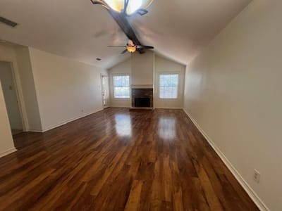Primary bedroom at 416 Village Ln - 3 bed 2 bath home