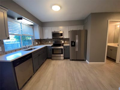 Kitchen at 4204 HUDSON BEND RD Unit #A - 2 bed 1 bath home