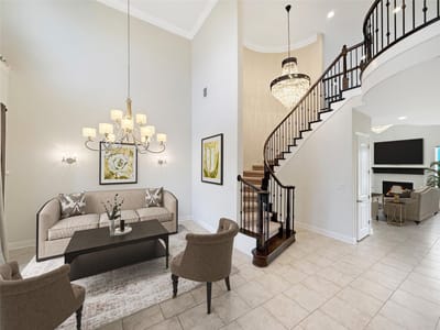 Primary bedroom at 4300 Mezzaluna PASS - 5 bed 4 bath home