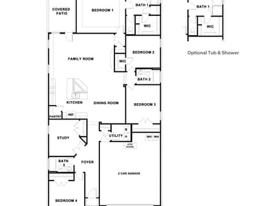 Living area at 444 Eagle Canyon Dr - 4 bed 3 bath home