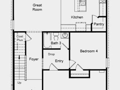 Living area at 446 Unakite Trl - 4 bed 3 bath home