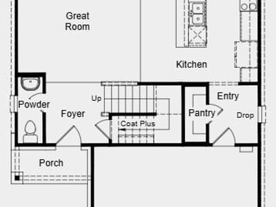 Living area at 459 Breccia Trl - 4 bed 2 bath home