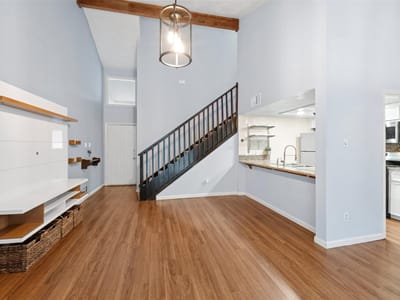 Living area at 500 HESTERS CROSSING Rd Unit #209 - 2 bed 2 bath home