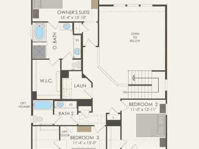 Primary bedroom at 506 Eliese Cv - 4 bed 3 bath home