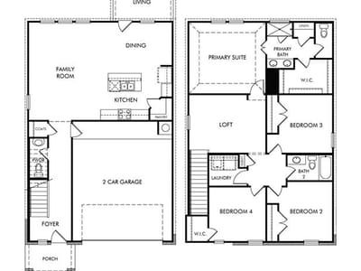Living area at 509 Wild Spur Ln - Butler Farms, Liberty Hill, TX
