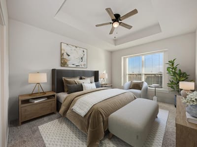 Primary bedroom at 513 peace DR - 3 bed 2 bath home