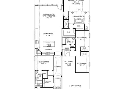 Living area at 521 Alameda Ln - 4 bed 3 bath home