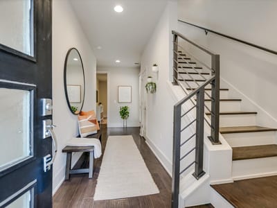 Living area at 5212 Pink Poppy Pass Unit #20 - 3 bed 2 bath home