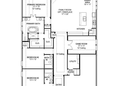 Living area at 525 Sundance Rdg - 4 bed 3 bath home